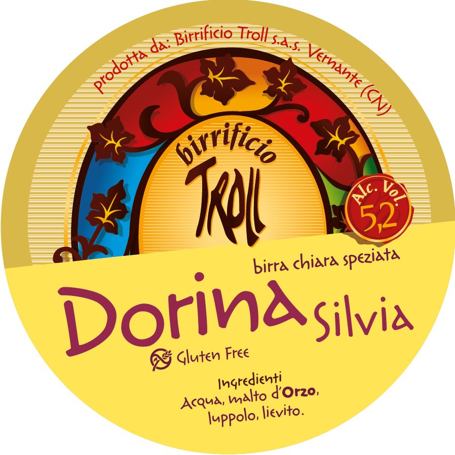 Dorina Silvia Golden Ale Gluten Free Birrificio Artigianale Troll 2344